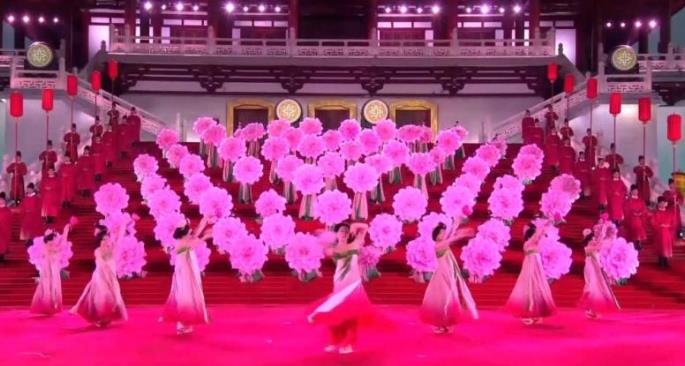 中国-中亚峰会唐朝传统迎宾仪式